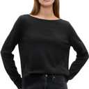 Gap Womens Boatneck Sweater (XX-Small, Black 1)