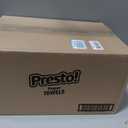 Amazon Brand - Presto! Ultra-Strong Premium Paper Towels, 158 Sheet Huge Roll - Flex-a-Size, 12 Rolls (2 Packs of 6), Equivalent to 38 Regular Rolls, White