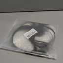 Lace Base Clip In Baby Hair Air Bang Natural Human Hair Side Bangs Invisible Edge Replacement Fringe Forehead Hairline For Women Glueless Hair Extensions (Black, Lace 12x2 cm)