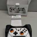 Honghao Game Controller Compatible for Switch/Switch 2/ Tesla 2025 New Model (White)