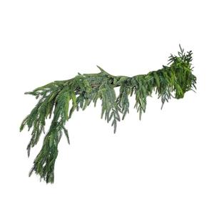 Pine Garland, Artificial Greenery Christmas Garland Decorations for Mantle Table Fireplace Stairs Railing Window Front Door Indoor Outdoor Decor