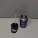 Fanhaw 14 Oz Kids Insulated Water Bottle with Straw - Stainless Steel Double Wall Vacuum Cup, Leakproof, BPA Free, Suitable for Boys and Girls(Blue - Under Construction)