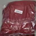 Joydeco Red Custom Solid Single Blackout Curtain for Bedroom and Living Room, Grommet Thermal Insulated Room Darkening Curtain 1 Panel (Custom Size,Red)