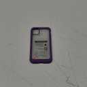 Diaclara Compatible with iPhone 11 Case, Full Body Rugged with Built-in Touch Sensitive Anti-Scratch Screen Protector, Soft TPU Bumper Case Clear Compatible with iPhone 11 6.1" (Purple and Clear)