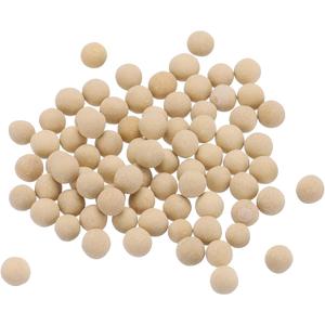 MECCANIXITY Clay Pebbles 3-5mm 0.22 Lbs Yellow Gardening Potted Balls for Hydroponic Growing, Vases Supplies, Bonsai Decor