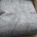 Madane 5x7 Area Rugs for Living Room, Soft Vintage Beige Area Rug with Non Slip Backing, Washable Non-Shedding Low Pile Print Floor Carpet for Home Office Decor