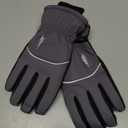 rivmount Winter Gloves Women Men, Thermal Ski Gloves for Cold Weather with Warm, Waterproof, Touchscreen for Running, Skiing (Large, Gray)