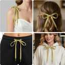 2 x 4 Pairs Glitter Gold Shoe Laces, Bling Sequin Shoelaces 8mm Wide 47 Inch Metallic Gold Shoelace Flat Shoe Strings for Sneakers Boots Sports