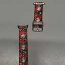 Christmas Watch Band for Samsung Galaxy Watch 8 40mm/44mm Watch8 Classic 46mm, Holiday Smartwatch Replacement Strap for Woman, Christmas Santa Gnome Winter Snowman snowflake Plaid Design