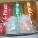 JOYIN 48PCS Plastic Margarita Glasses Cups, 12 oz Neon Disposable Cocktail Cup, Drink Cups for Cinco De Mayo Fiesta Decoration, Mexican Theme Party Supplies