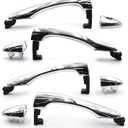 8Pcs Front Rear Exterior Chrome Door Handle Set for Kia Sportage 2011 2016