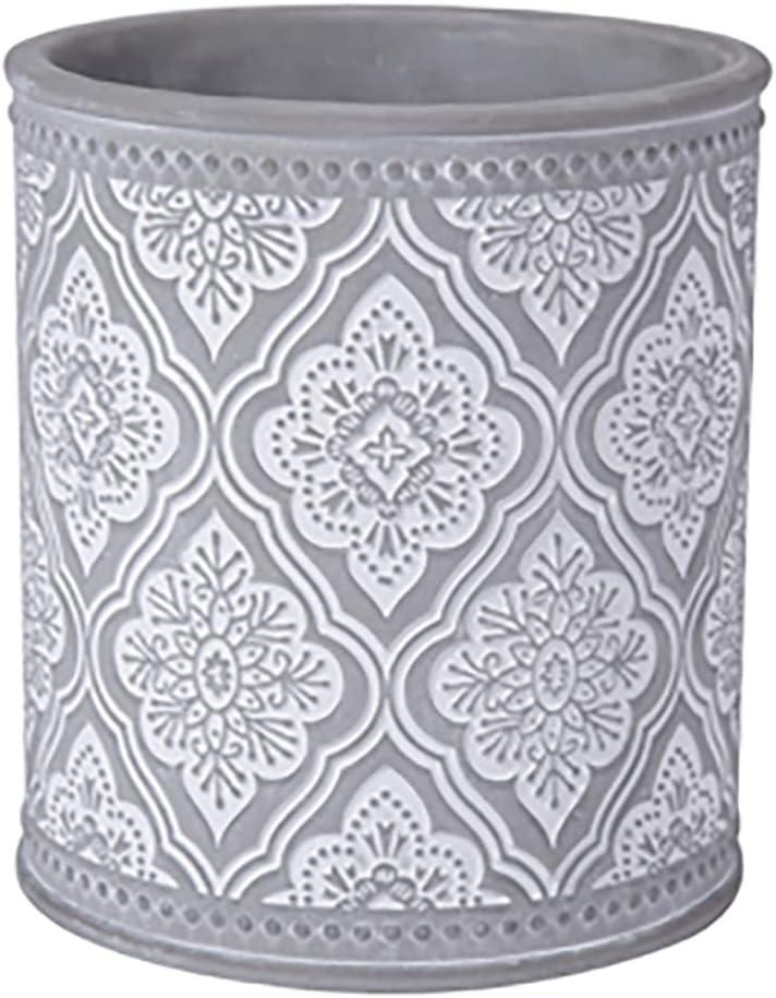 Kitchen Utensil Holder, Extra Large Farmhouse Utensil Holders for Countertop, Heavy Cement Utensil Crock, Utensil Organizer for Home Dcor