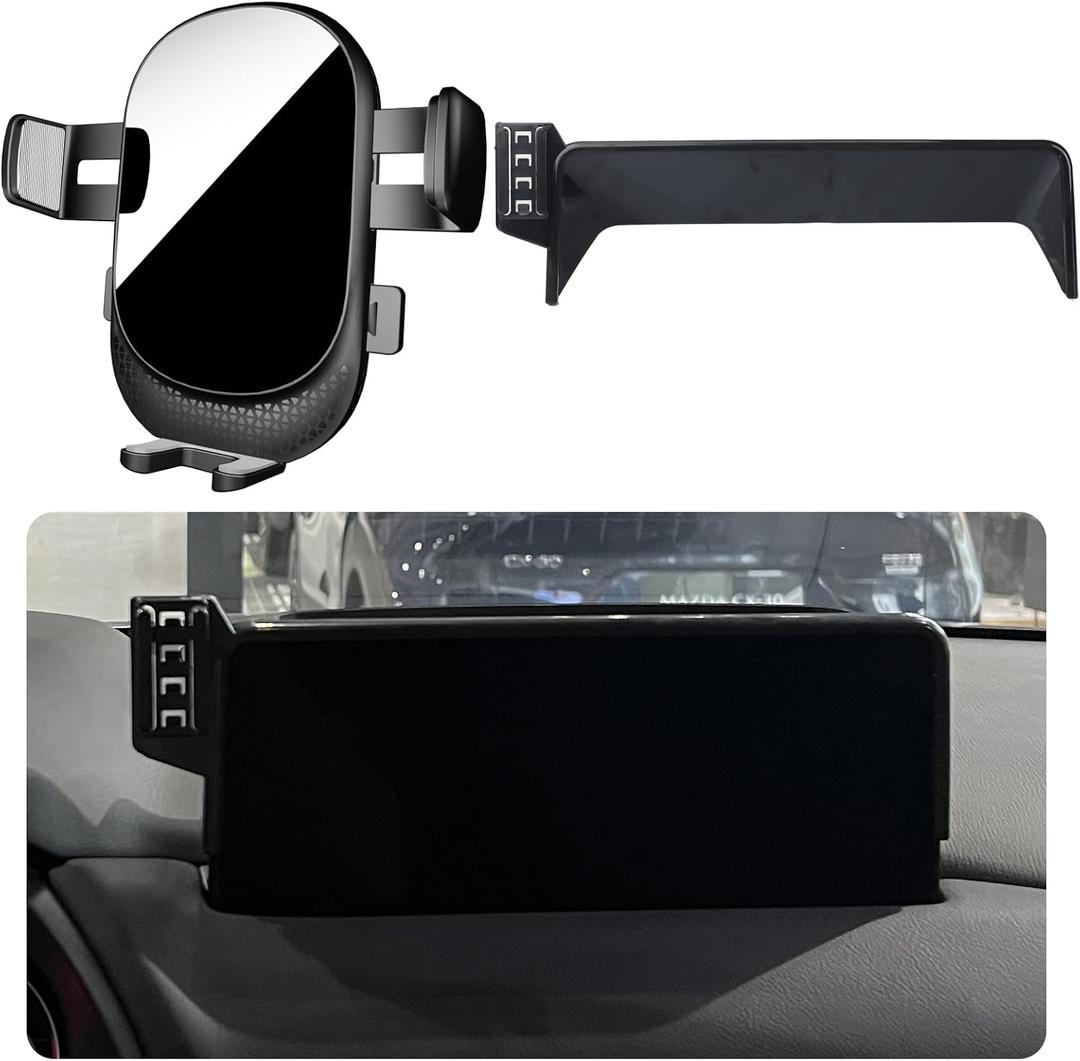 Car Phone Holder for Mazda CX-5 Auto Accessories [Only for 2021-2024 CX5] [Auto Lock Hands Free Cell Phone Mount Car fits for iPhone & All Smartphones]