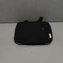 BAGSMART Toiletry Bag Travel Bag with Hanging Hook, Water-resistant Makeup Cosmetic Bag Travel Organizer for Accessories, Shampoo, Full-size Container, Toiletries (Black, Medium)