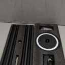 Smart Corner Floor Lamp, RGBICW LED Standing Lamp with App Control, 16 Million Colors with Music Sync, Dimmable Ambient Light for Bedroom, Living Room, Home Decor (Black)