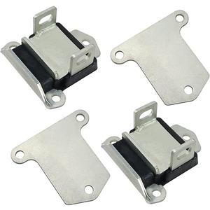 LOSTAR Pair(2) 3474 Engine Motor Mounts SBC BBC Compatible with 383/400/396/427/454 Chevy Engines