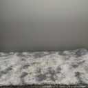 Chicrug Soft Runner Rugs for Bedroom Living Room Plush Fluffy Rug 2x8 Feet, Shag Furry Area Rug Carpet Non Shedding for Nursery Children Kids Girls Room Home Decorative, Grey and White (2x8 Feet, Grey and White)