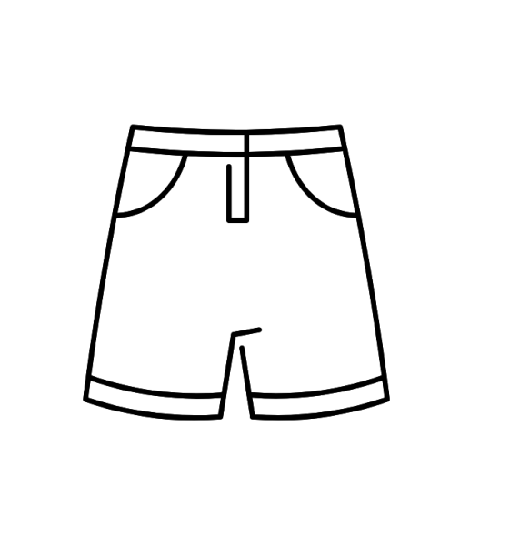 Zara Shorts Bright Ivory Color Size M