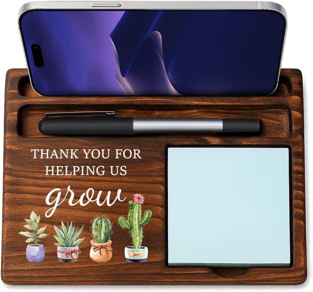 Bosses Day Gifts for Women Men Manager Sticky Note Holder Funny Office Decor for Women National Boss Day Decorations Gifts for Men Leader Supervisor Leader HR Office Desk A04 (You)