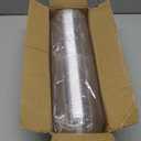 TOFLEN 12 oz Clear Plastic Bowls, 100 Pack Disposable Small Hard Plastic Serving Bowls for Party, Ice Cream, Dessert, Fruit, Appetizer, Soup, Snack, Home or Event Party Supplies