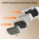 uwant Carpet Cleaner Machine 18Kpa Powerful Suction Upholstery Cleaner for Pet, Portable Carpet Cleaner with Cleaning Tools&Self-cleaning Set of 1 for Spot, Cars,Rug,Furniture