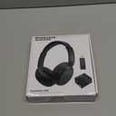 Wireless Bluetooth TV Headphones for Seniors, Wireless TV Headset with USB Transmitter, Lightweight and Comfortable Over Ear Headphone, Up to 30 Hours Battery Life, Lossless Audio (Black)