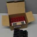 48PCS Magnetic Modular Wrench Organizers for Tool Drawers - Black & Red - Wrench Rack with Metric & SAE Labels, Customizable Magnet Tool Storage Holder for Tool Box Organization