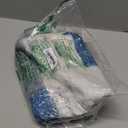 Taysta 2PC Lumbar Decor Throw Pillow Covers Blue and Grey Cushions Rectangle Design Abstract Art Painting Style Modern Contemporary Home Decorative Cushion Pillow Cases 20" x 26" Pillowcases