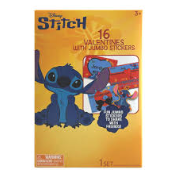 Exchange Cards Jumbo Stickers Stitch 2 Pack