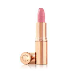 Charlotte Tilbury Hot Lips Lipstick - Hydrating, Long Lasting Lipstick with Orchid & Antioxidant Extracts - Buildable Satin Finish for Fuller-Looking Lips (Liv It Up - pale pink)