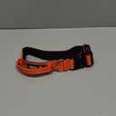 TSPRO Premium Dog Collars Tactical Dog Collar with Handle and Heavy Duty Quick-Release Metal Buckle Durable Thick and Adjustable for Medium to Large Dogs (Orange M) (Handle-Equipped M (14.5"-18" Adjustable))