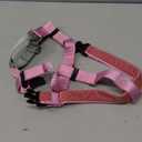 2 Hounds Design Freedom No Pull Dog Harness, Adjustable Harness and Leash Set, Easy Walking & Comfortable Control, Fits Small, Medium & Large Dogs, Solid Colors, Made in USA, 1" MD, Rose