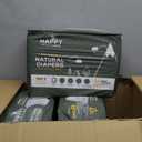 Happy Little Camper Ultra-Absorbent Natural Baby Diapers Size 2 - Hypoallergenic & Chlorine-Free Disposable Diapers Safe for Sensitive Skin - Unscented Infant Diapers - 36 Count, 6 Pack