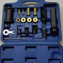 T10133 Fuel Injector Puller Removal Set Injector Seal Installer Service Tool Kit Compatible with Audi VW 1.4 1.6 1.8 2.0 2.7 3.0 3.2 3.6 V6 4.2 V8 FSI Petrol