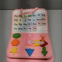 Montessori Busy Board & Busy Book for Toddler  Educational Toys for 3 Year Old Girls, Sensory Activity Board, Fine Motor Skills Learning Gift (Pink/P8--big Unicorns)