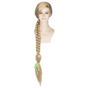 Miss U Hair Long Blonde Braided Costume Wig Halloween Cosplay Costume Wig for Adult Women Girl
