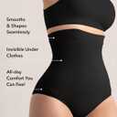 SHAPERMINT Shapewear for Women - Seamless Shapewear Tummy Control Panty, Body Shaper, Tummy Control Underwear for Women (Black, Small)