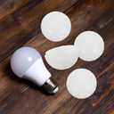 STOBAZA Small Led Bulb Cover Hemisphere Lamp Shade for Makeup Mirror Vanity Light Replacement Pc Material Uniform Light Distribution Easy Installation