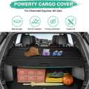 Powerty Cargo Cover for 2025 2026 Chevy Equinox/GMC Terrain (NOT for EV)