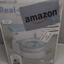 Jool Baby Real Feel 2-in-1 Potty with Wipes Storage, Flushing Sounds & Disposable Liners - Realistic Toilet - Easy to Clean & Assemble (Aqua)
