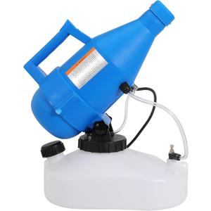 4.5L Electric ULV Fogger Sprayer 1.2 Gallon Portable Cold Mist Machine Spraying 30ft Spray Distance for Home, Yard, Garden, Patio, and Large Indoor Outdoor Spaces, 1 Pack