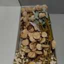 Beige Silk Flower Arrangements Home Decor, Large Floral Centerpieces For Tables, 22 Long Stems Fake Mums + Eucalyptus + Wild Flowers in Bulk, Artificial Flowers Coffee Dining Table, Faux Mums Flowers (Beige Wax+kiku)