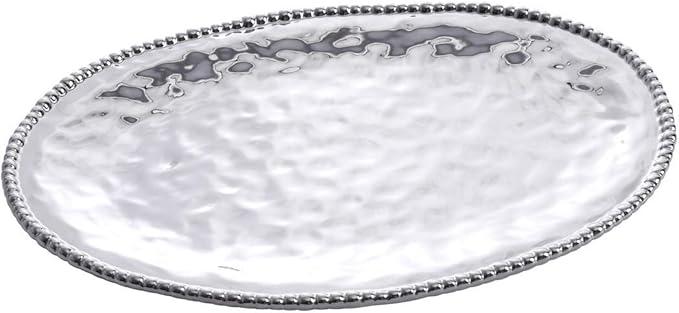 Pampa Bay Porcelain Large Oval Thanksgiving, Christmas, Hannukah, and Holiday and Party Serving Platter (Verona)
