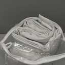 Cream Linen Blackout Curtains 84 Inches Long, Ripple Fold Pleated Cottage Core Curtains for Bedroom, Ivory Colored Back Tab or Rod Pocket Black Out Thermal Insulated Drapes for Living Room Livingroom (50"W x 84"L (Pack of 2))