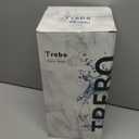 Trebo 64 oz Water Bottle Insulated with Handle, Half Gallon Stainless Steel Metal Large Jug, Travel Flask with Straw Spout Lid, Mug Tumbler Cup with Carry Pouch, Keep Cold Hot, Indigo Black