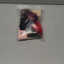 Boao 10 Pieces Faux Fur Fluffy Pompom Balls for Knitted Hats Fur Fluffy Pompom Ball with Removable Press Button for Detachable Knit Hats Clothing Accessories(10 Color)