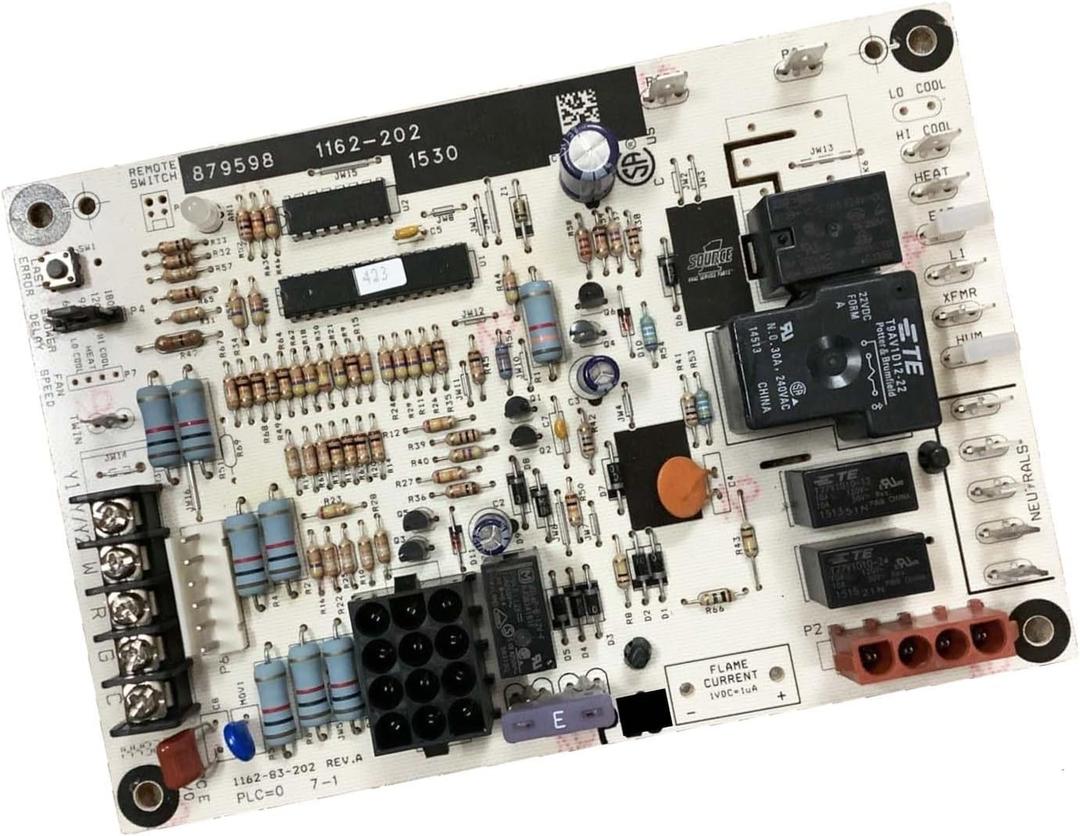1162-202 1162-83-202 Furance Control Board Compatible With York Coleman Luxaire 879598 Circuit Board