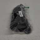 64 oz Water Bottle Insulated with Straw & 3 Lids, Coolflask Large Metal Stainless Steel Water Jug Big Half Gallon Wide Mouth for Sports, Gym or Office, Non-BPA Keep Cold 48H Hot 24H, Magic Black