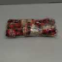 RECUTMS Red Christmas Bows 56.7x13 inches Christmas Tree Topper Bows Large Handmade Burlap Bow with Xmas Patterns Christmas Wreath Decoration for Indoor Outdoor Xmas Party Home Holiday Winter