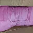 Ultra Soft Fluffy Car Seat Covers Universal 2-Piece Set, Plush Warm Winter Seat Cushion with Non-Slip Backing Seat Protection(Pink)